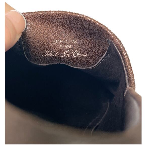 Donald J Pliner Edell VZ Loafers Shoes Mens 9.5 Brown Leather Slip On Casual main image 7